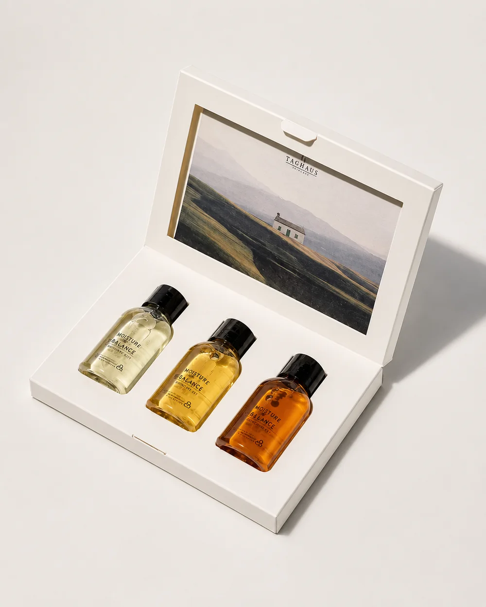 Estuche de amenities de lujo para línea hotelera